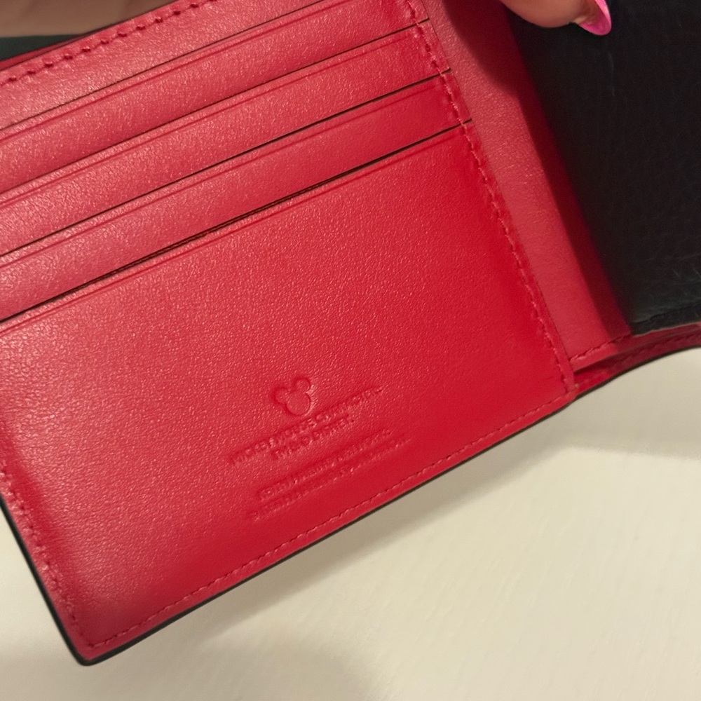 Limited Edition Disney Mickey Mouse X Keith Haring Double Billfold Wallet - Picture 3 of 6